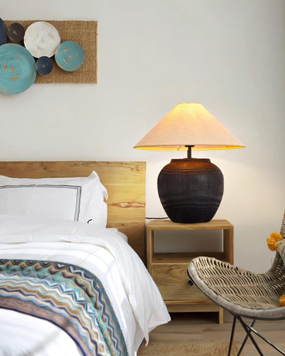 Black Karen Table Lamp