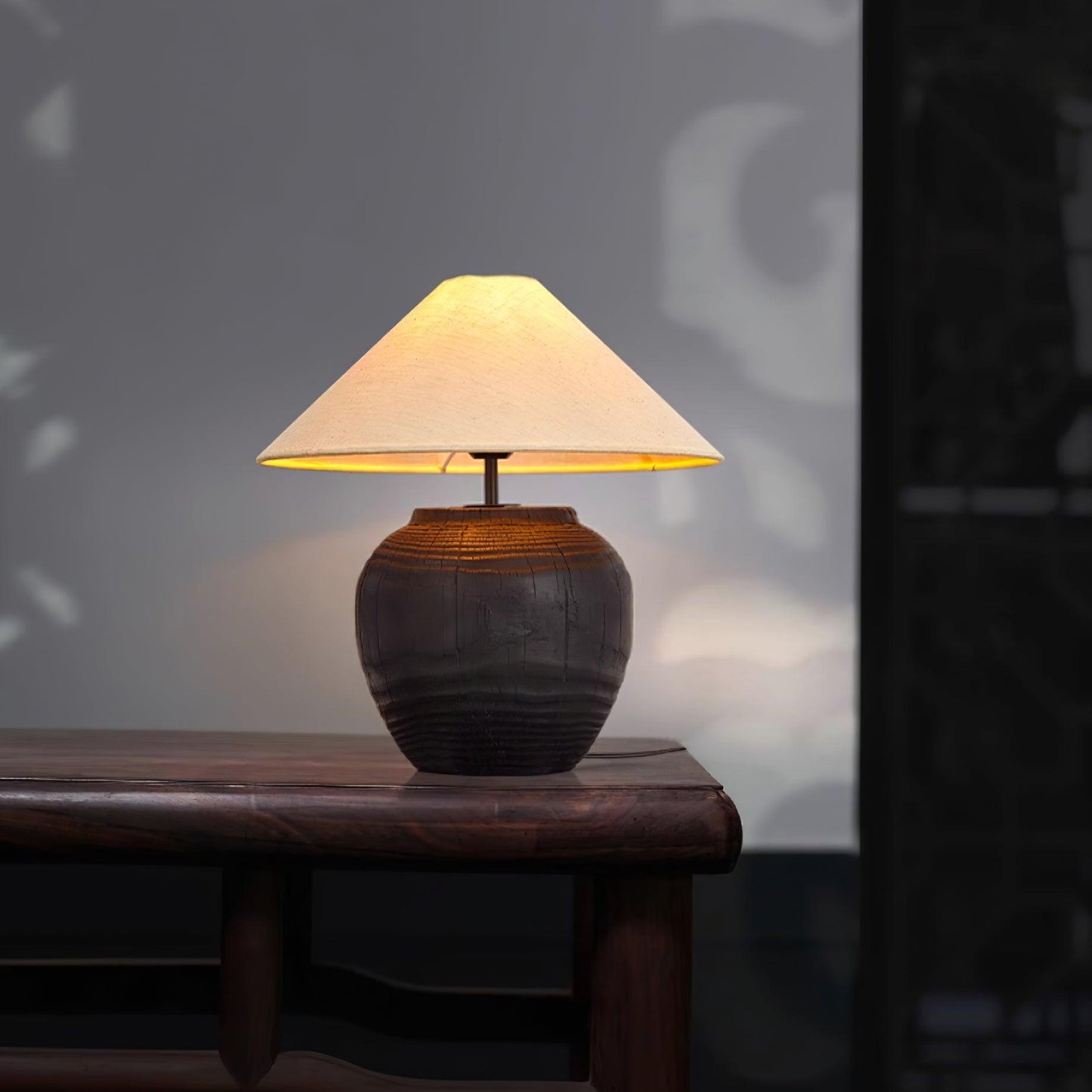 Black Karen Table Lamp