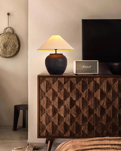 Black Karen Table Lamp