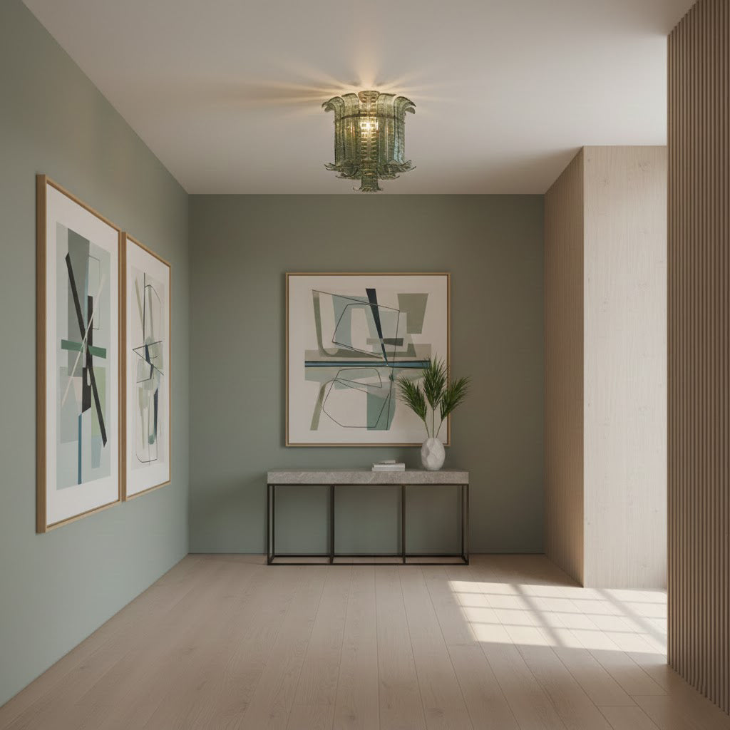 Brasher Murano Ceiling Lamp