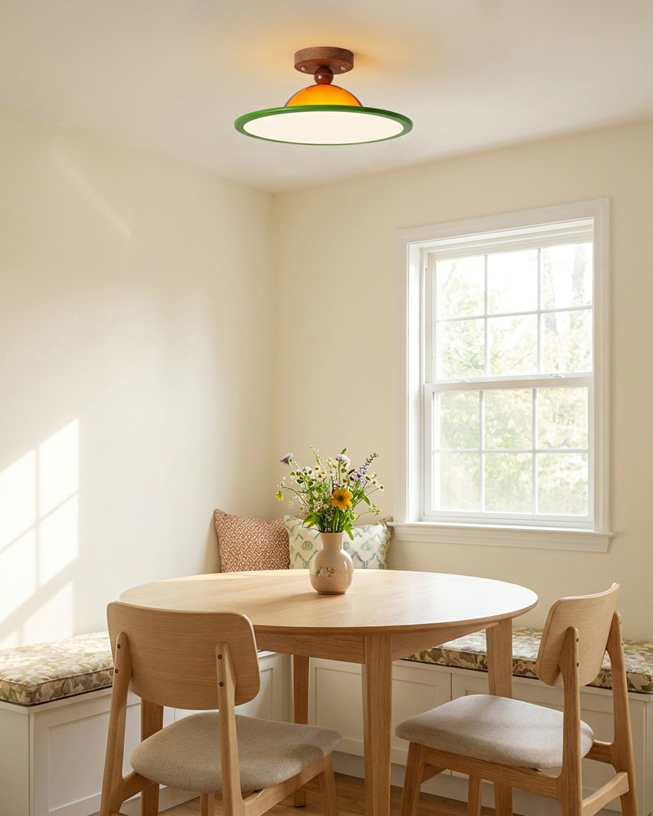 Brimora flush mount profile - mid-century ceiling light - Casa Norex