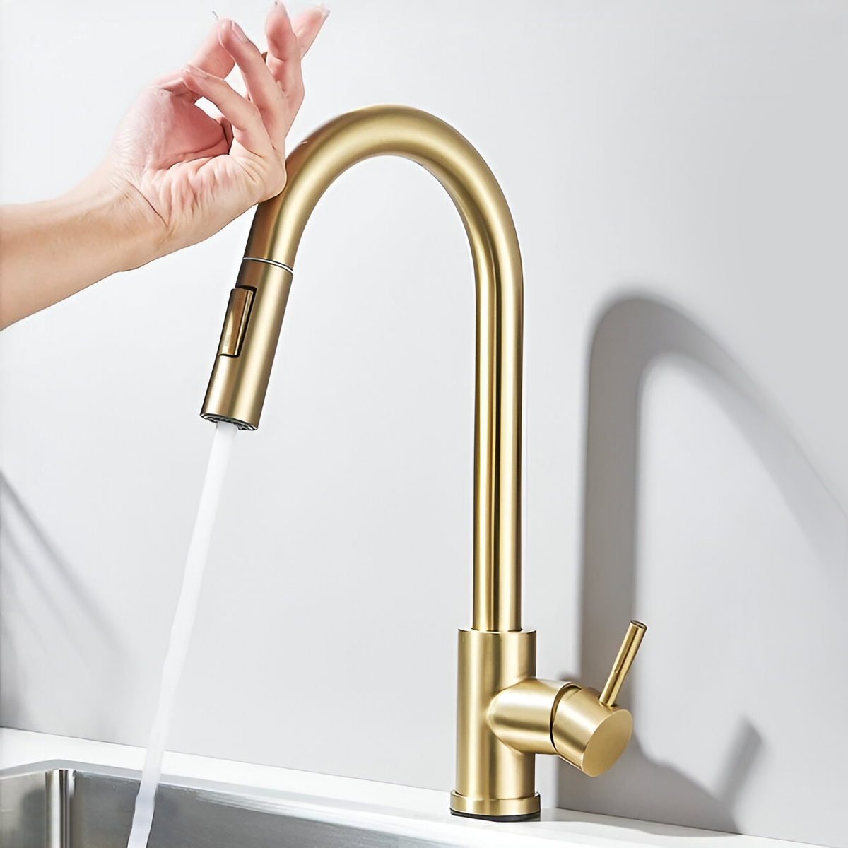 Falkenberg - Touch Kitchen Faucet with Pull-Down Sprayer