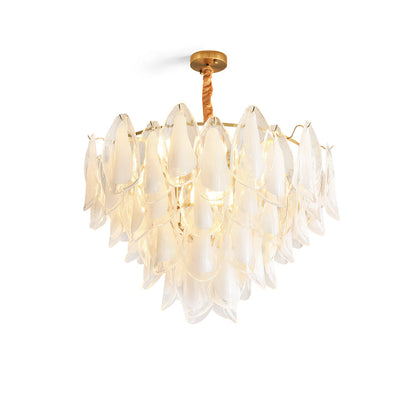 Celeste Glass Petal Chandelier
