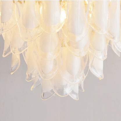 Celeste Glass Petal Chandelier