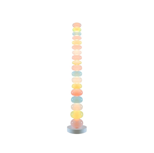 Floor lamp in modern living room — sculptural glass spheres | Casa Norex