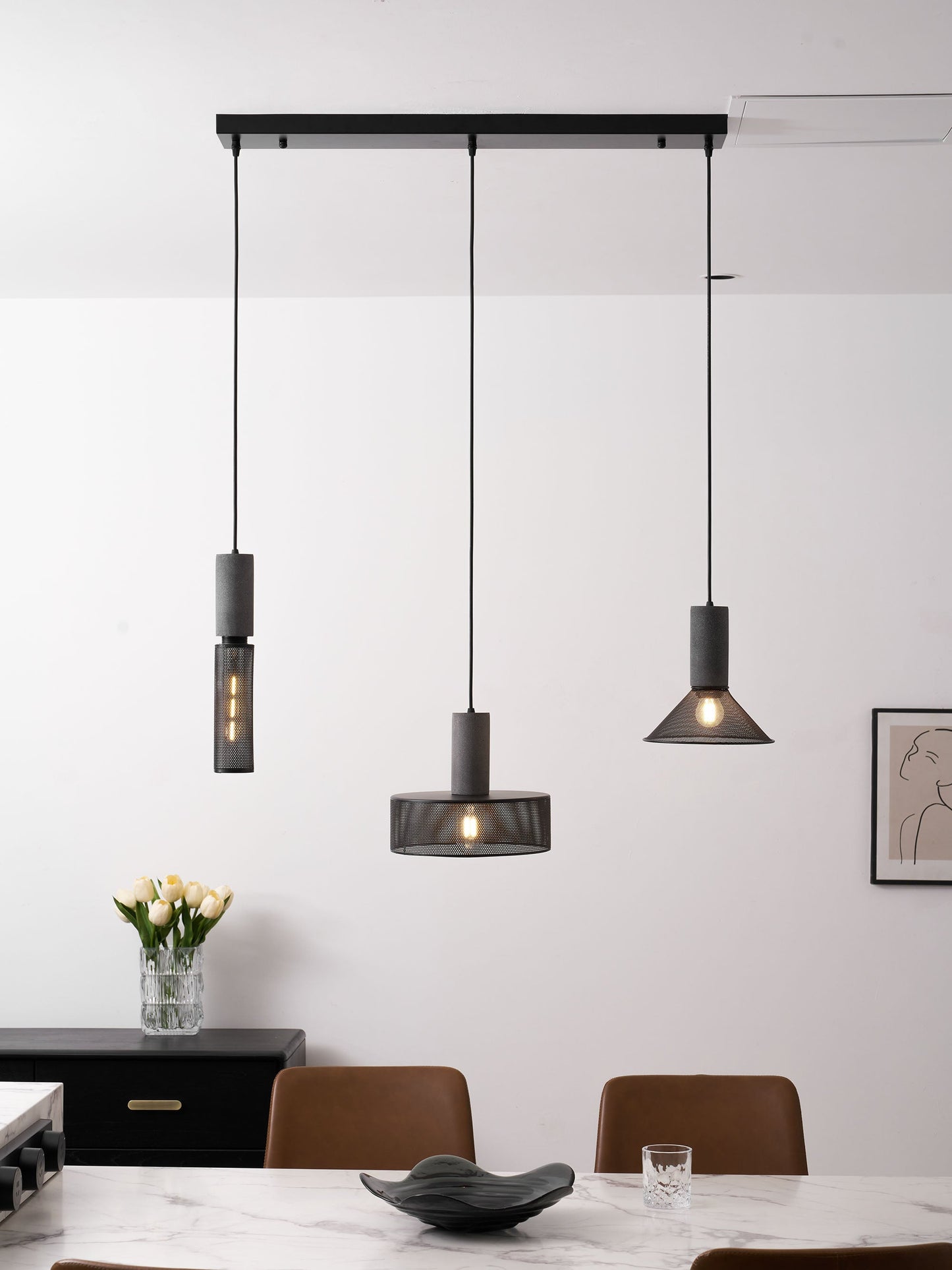 Concrete Industry Pendant Lamp