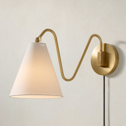 Cleome Swing Plug In Wall Lamp