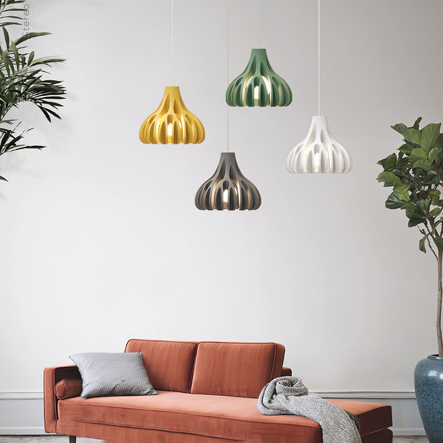 Coral Pendant Light