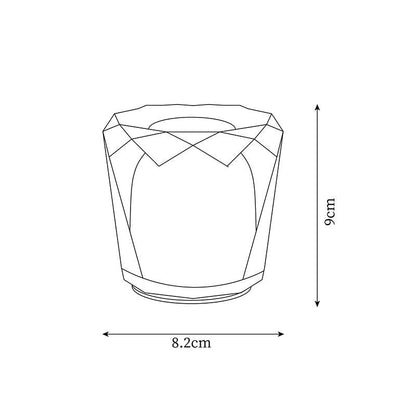 Crystal Diamond Table Lamp (built-in battery)