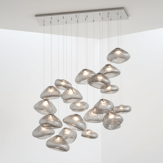 Random 73 Glass Pendant Light
