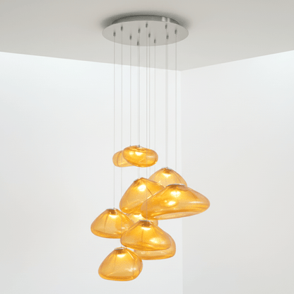 Random 73 Glass Pendant Light