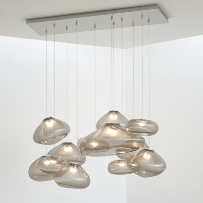 Random 73 Glass Pendant Light