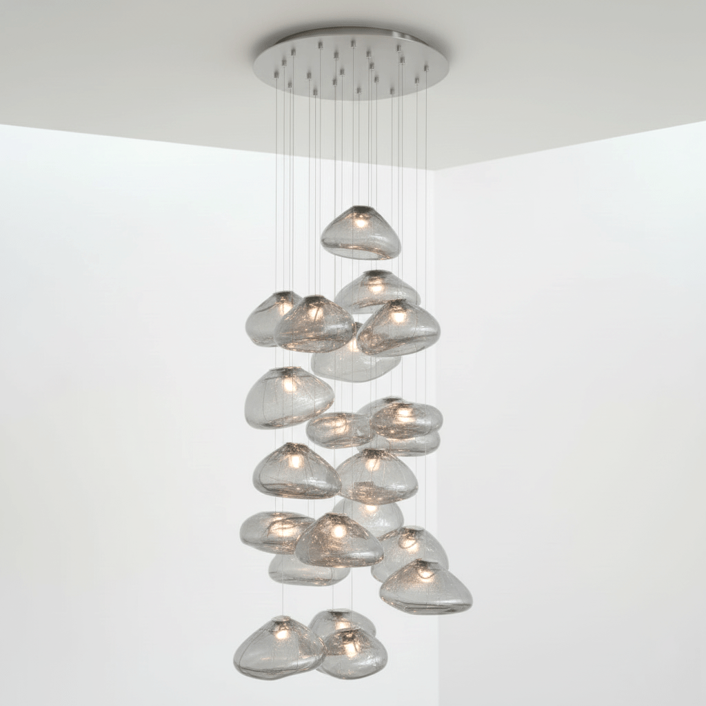 Random 73 Glass Pendant Light
