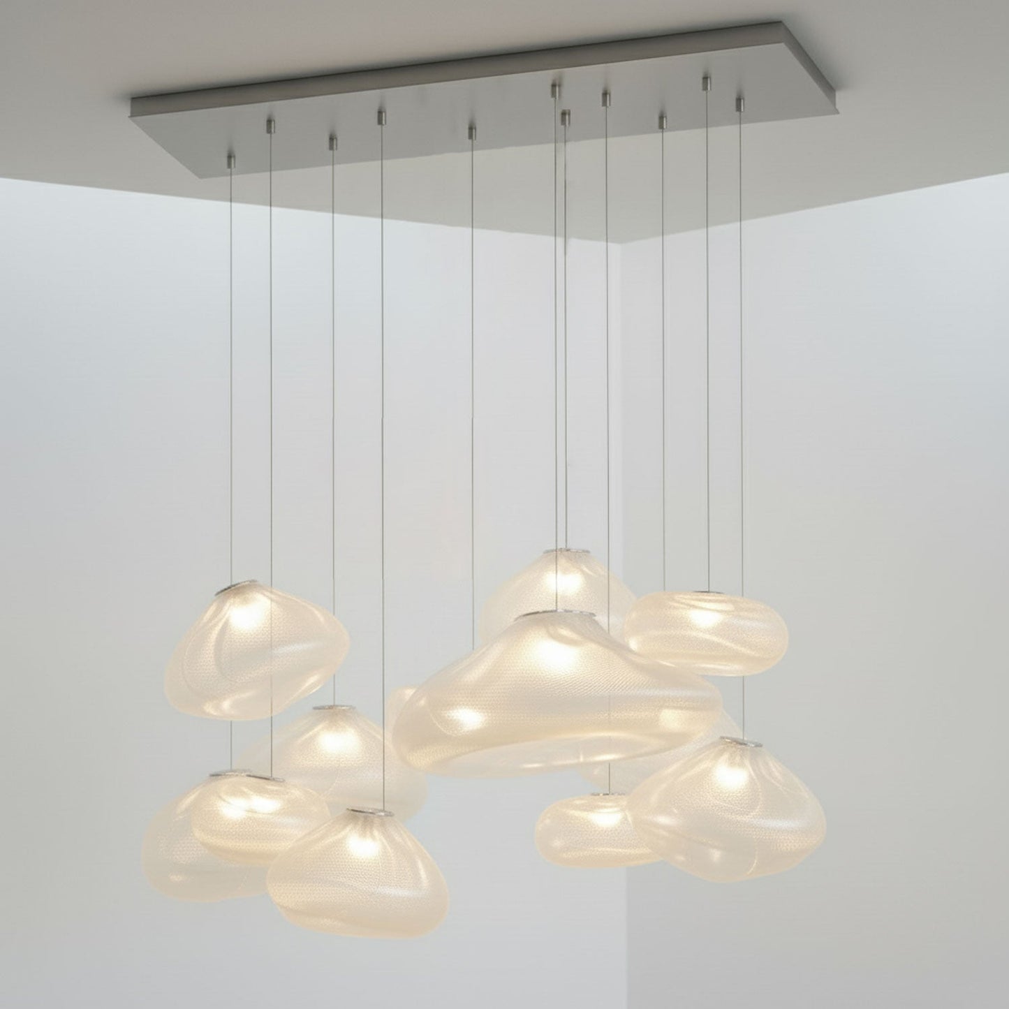 Random 73 Glass Pendant Light