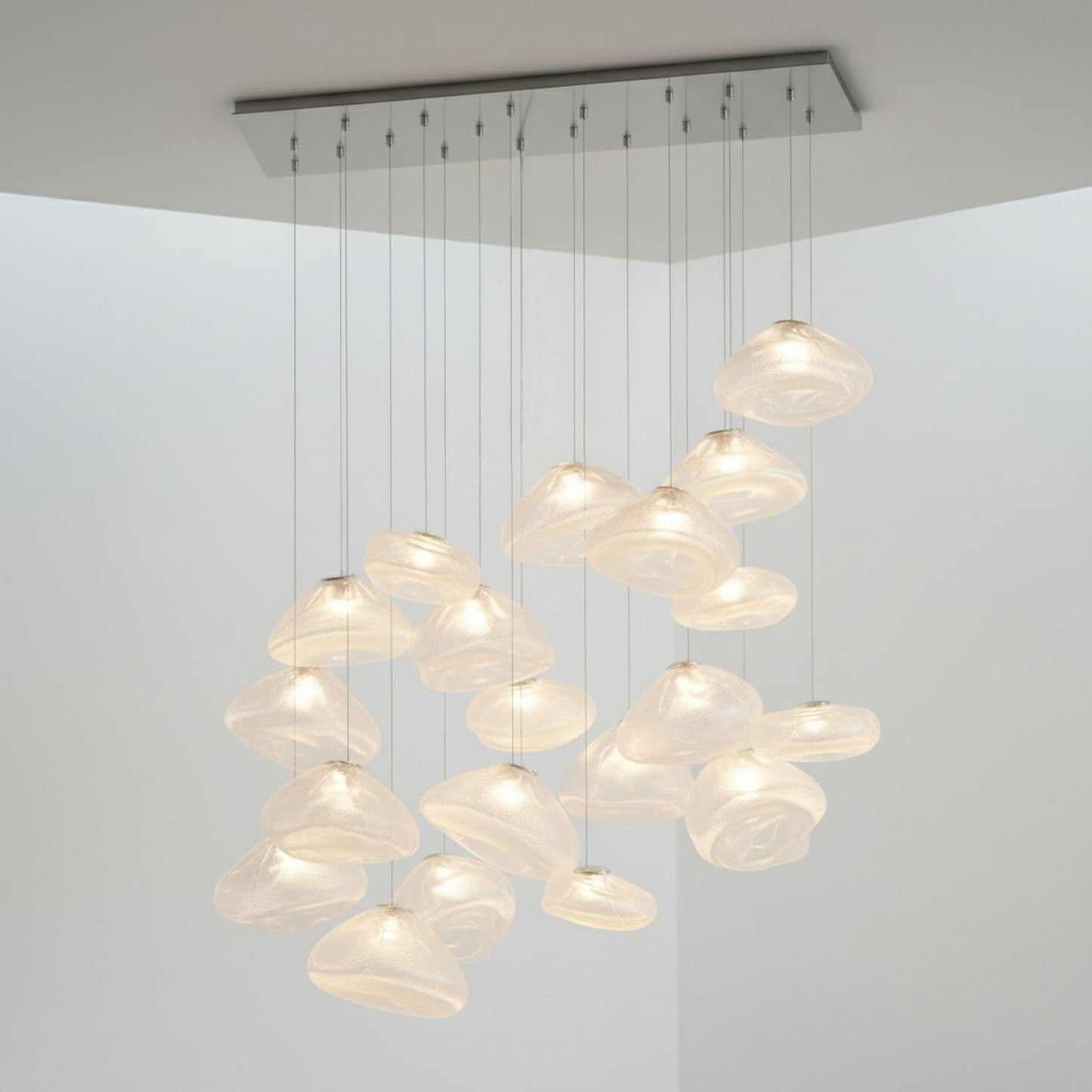 Random 73 Glass Pendant Light
