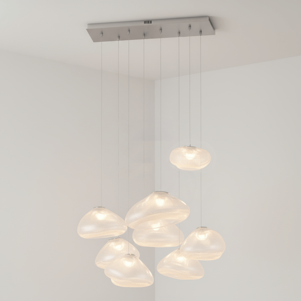 Random 73 Glass Pendant Light