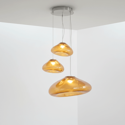 Random 73 Glass Pendant Light