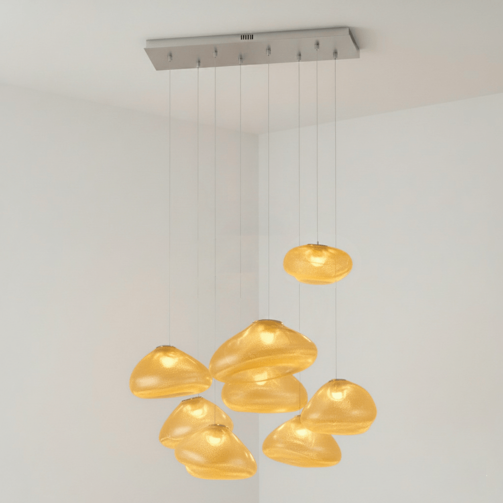 Random 73 Glass Pendant Light