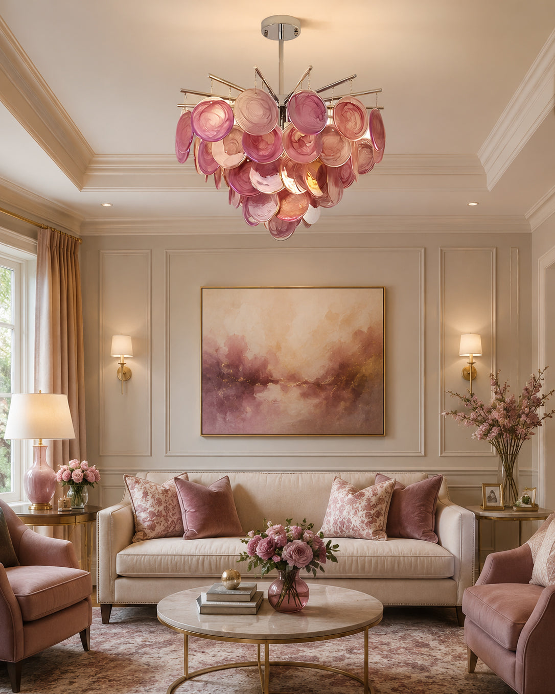 Camisa Glass Chandelier