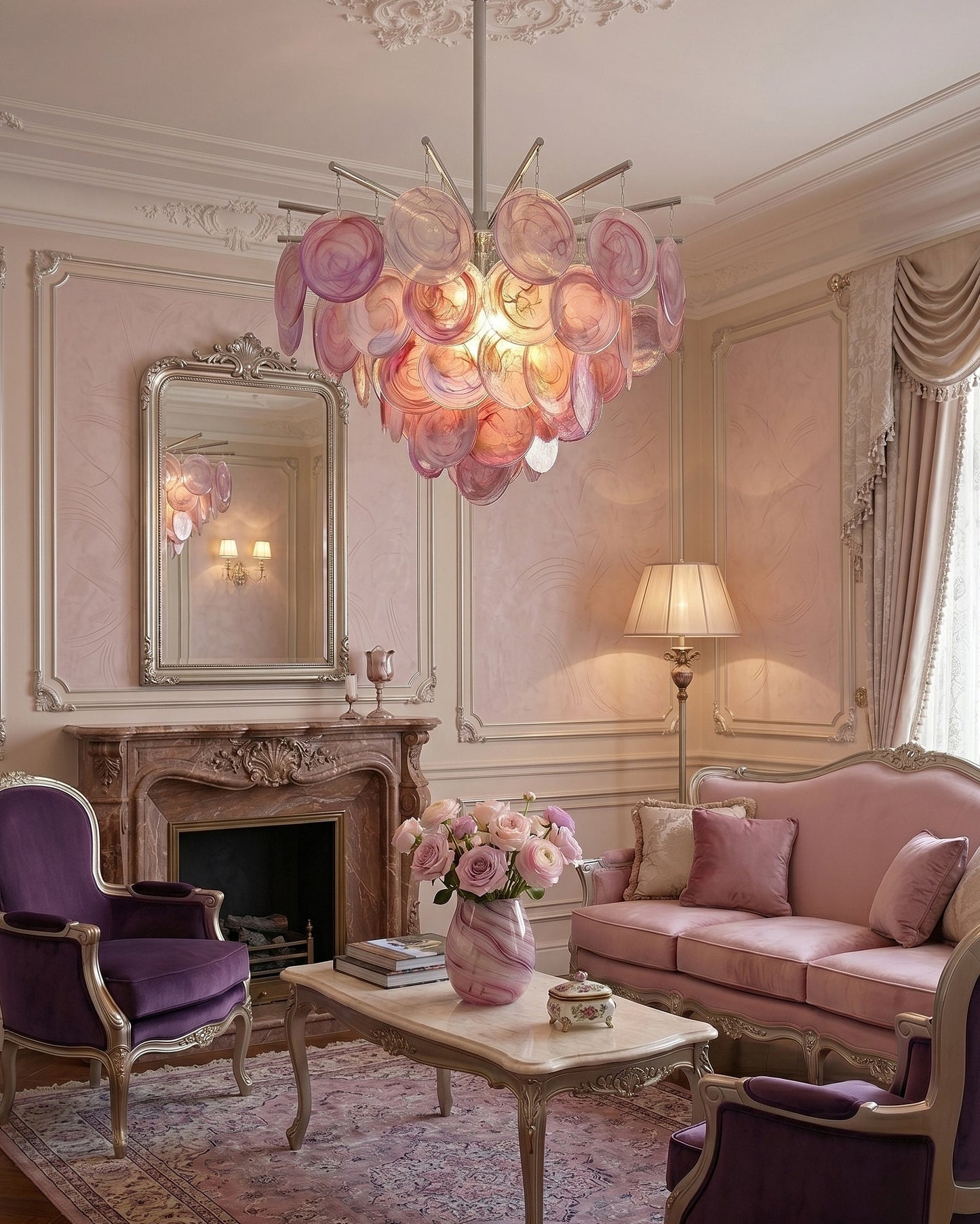 Camisa Glass Chandelier
