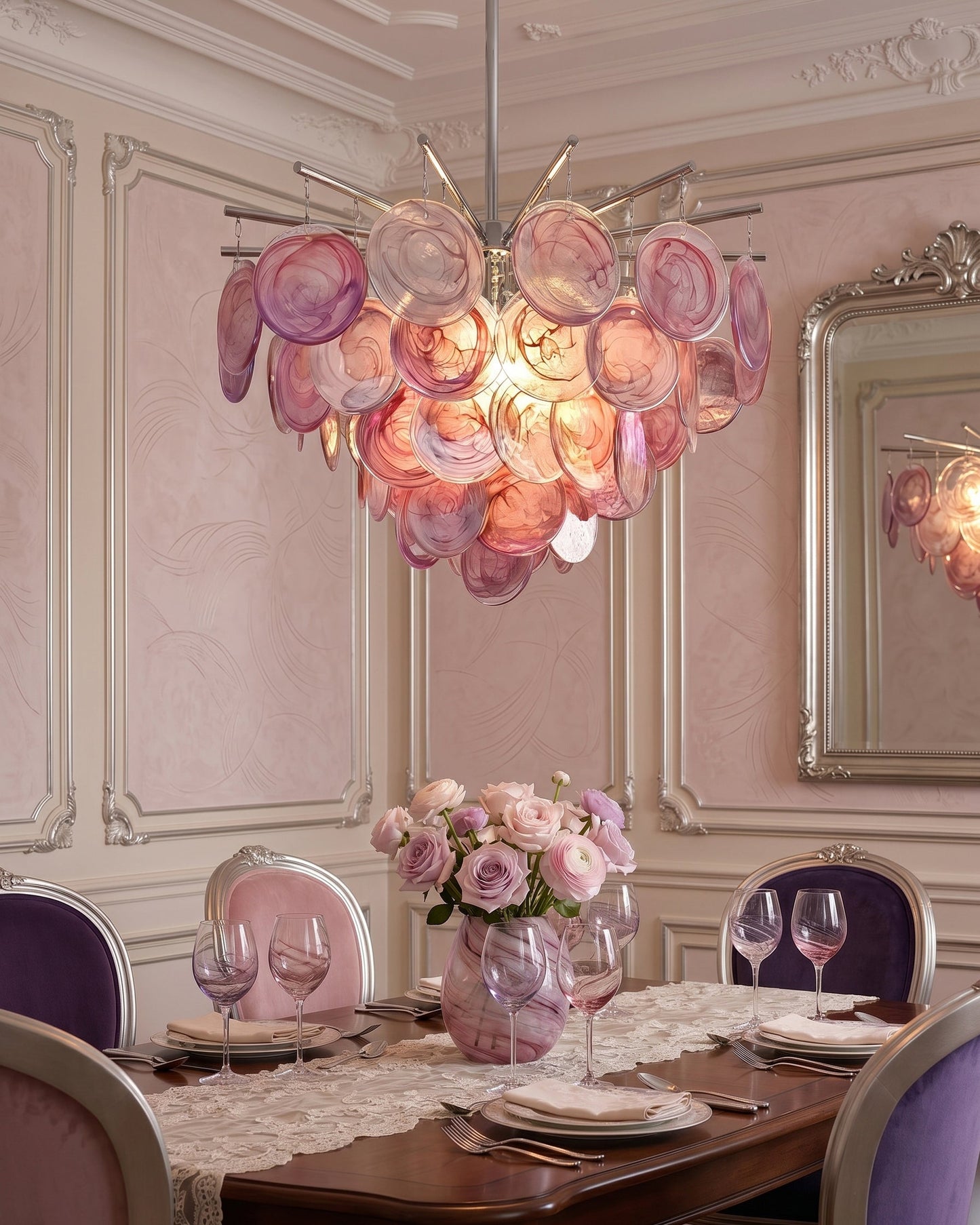 Camisa Glass Chandelier