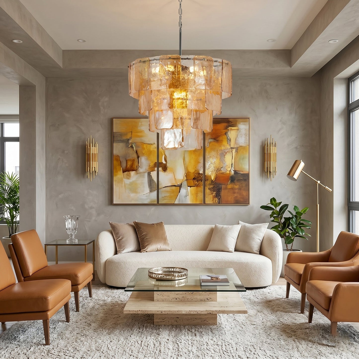 Sciolari Tiered Chandelier