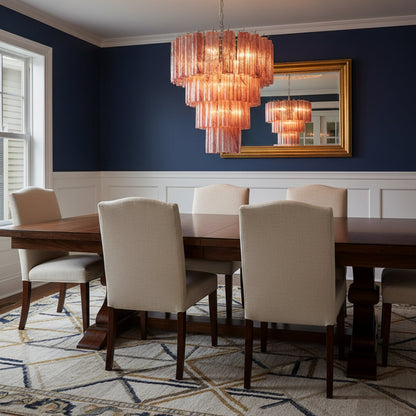 Kieran Glass Tube Chandelier