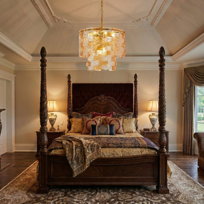 Jigsaw Glass Chandelier