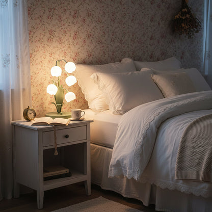 Bell Orchid Table Lamp