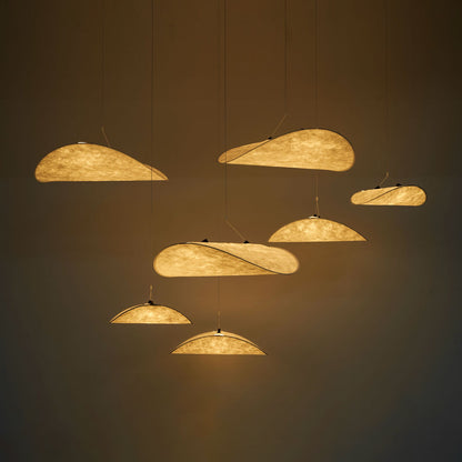 Tense Tyvek Pendant Lamp
