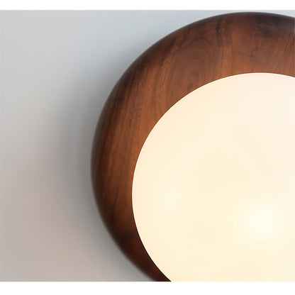 Abel Wood Disk Light