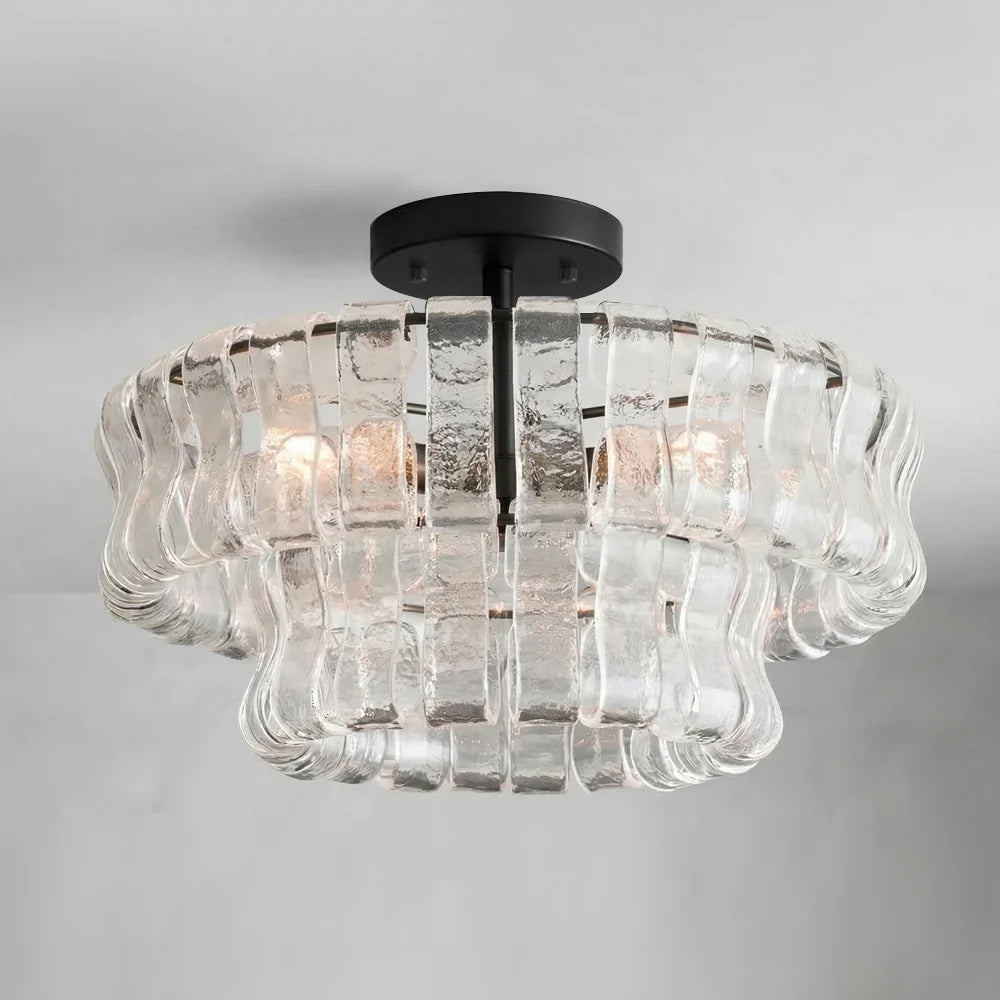 Ghiaccio Round Ceiling Lamp