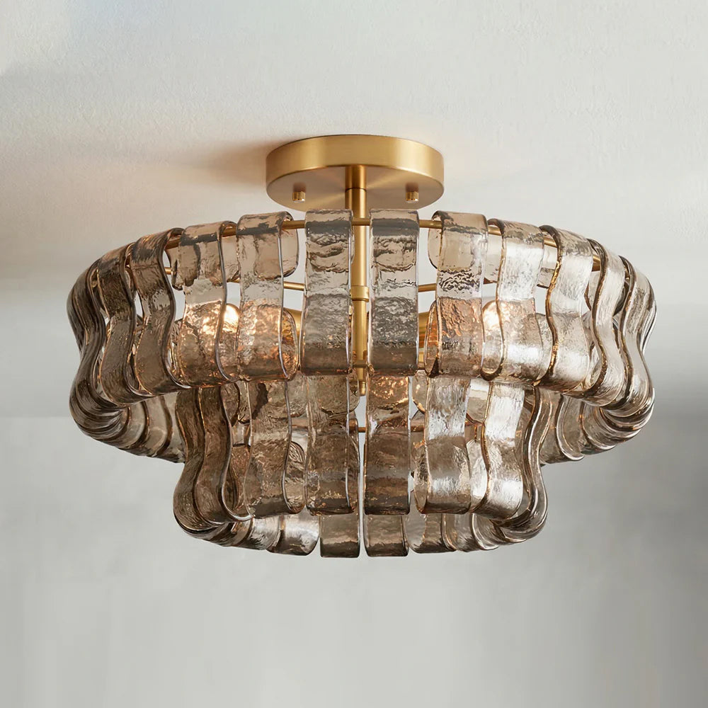 Ghiaccio Round Ceiling Lamp