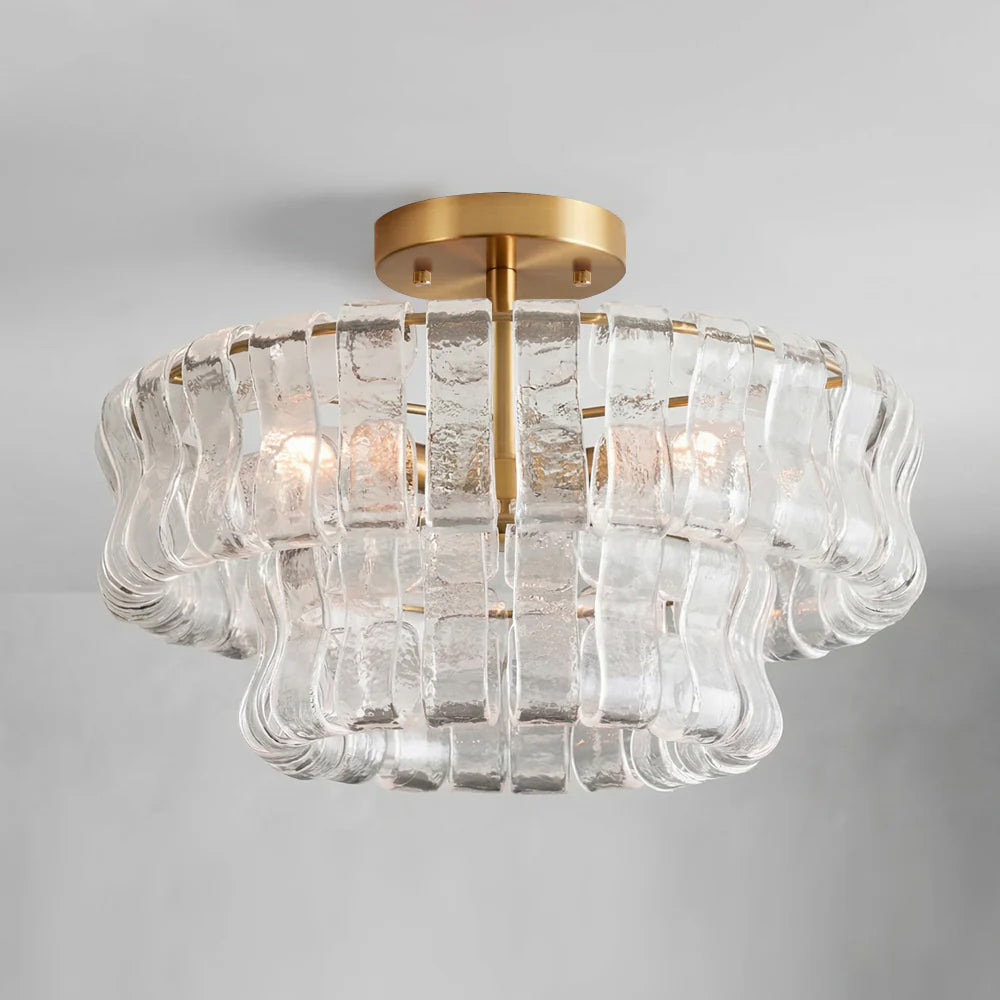 Ghiaccio Round Ceiling Lamp