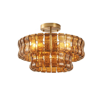 Ghiaccio Round Ceiling Lamp