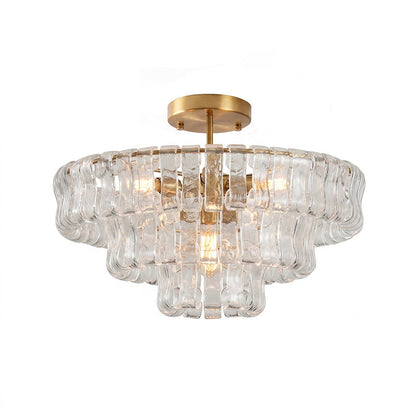 Ghiaccio Round Ceiling Lamp