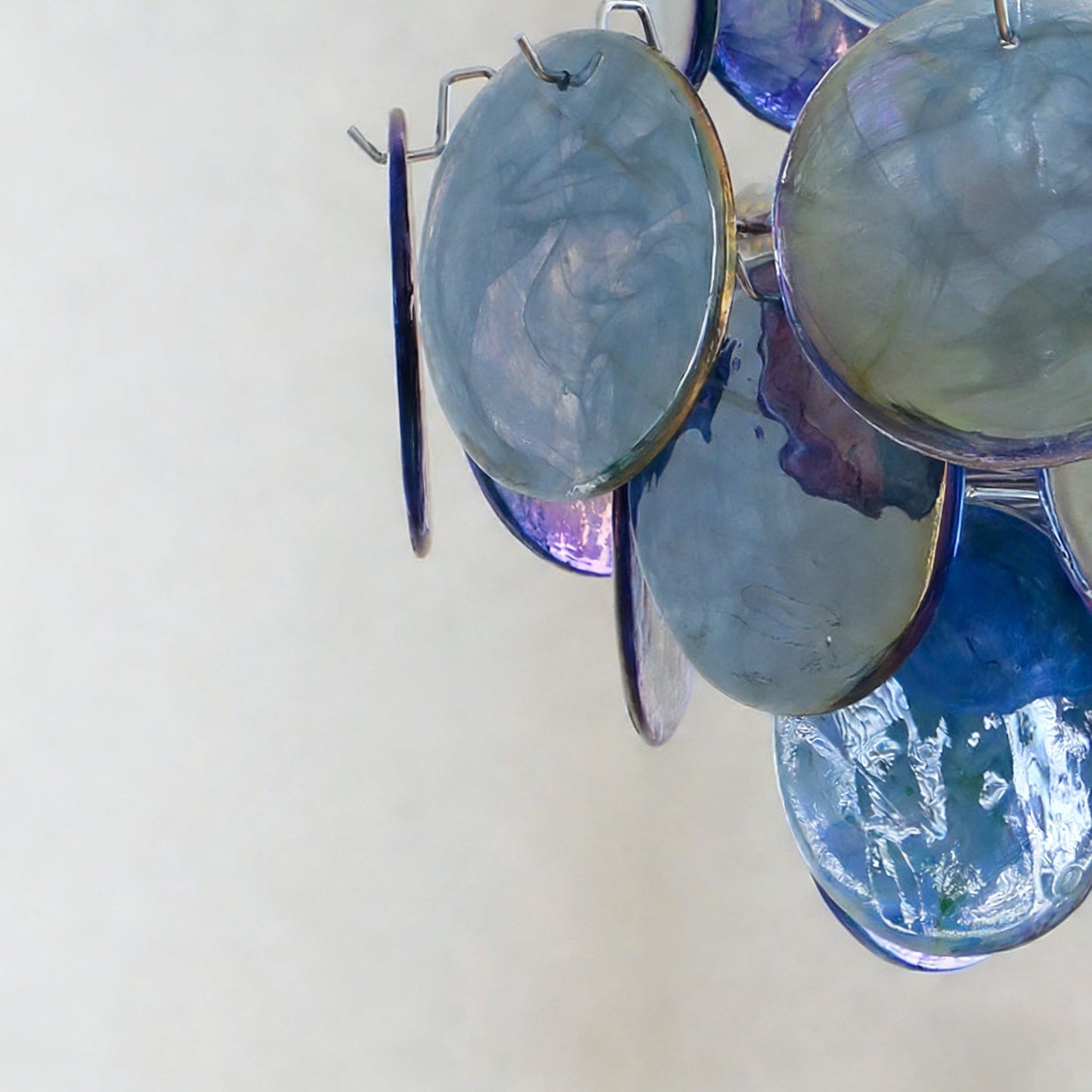 Brette Disk Glass Chandelier