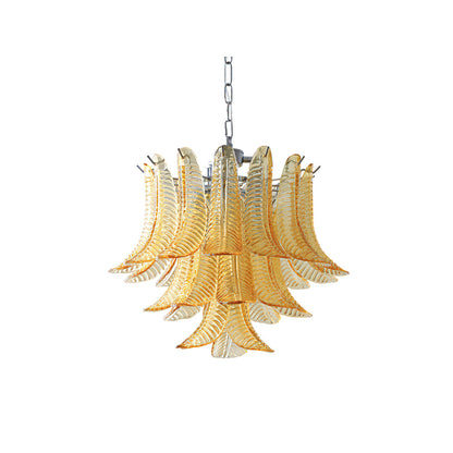 Eclissi Tiered Glass Chandelier