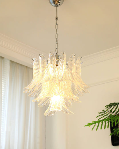 Eclissi Tiered Glass Chandelier
