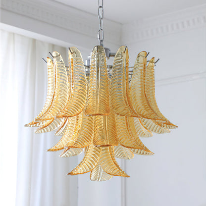 Eclissi Tiered Glass Chandelier