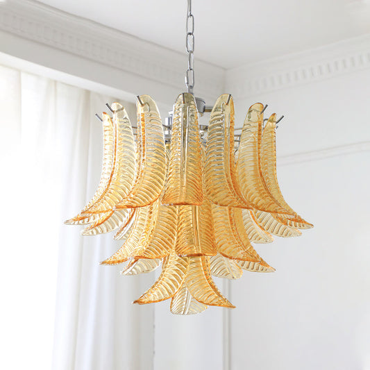 Eclissi Tiered Glass Chandelier