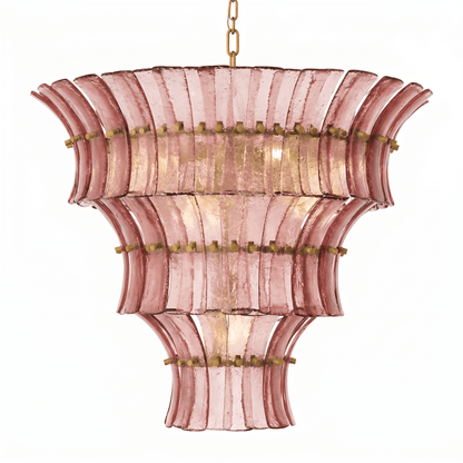 Fontana Charcoal Glass Chandelier