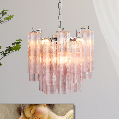 Gabriella Tiered Glass Chandelier