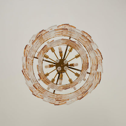Jigsaw Glass Chandelier