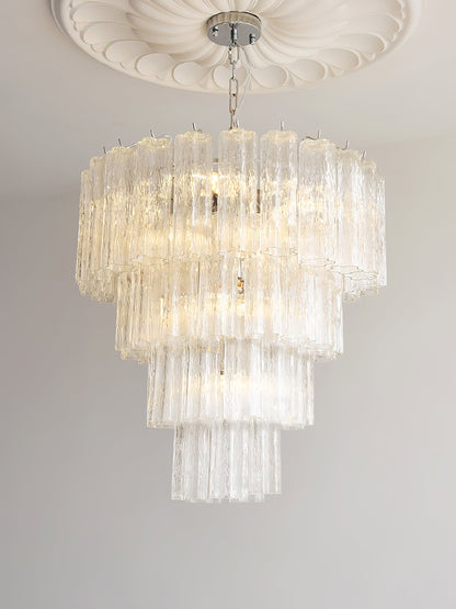 Kieran Glass Tube Chandelier