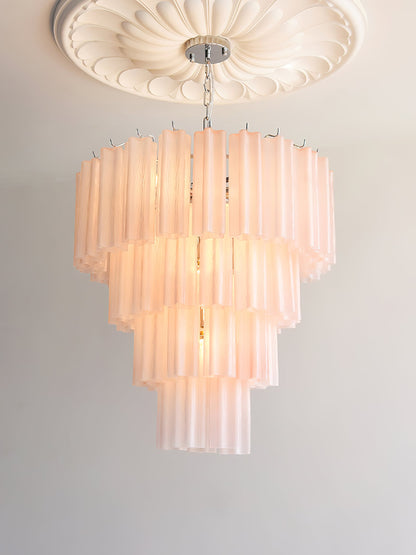 Kieran Glass Tube Chandelier
