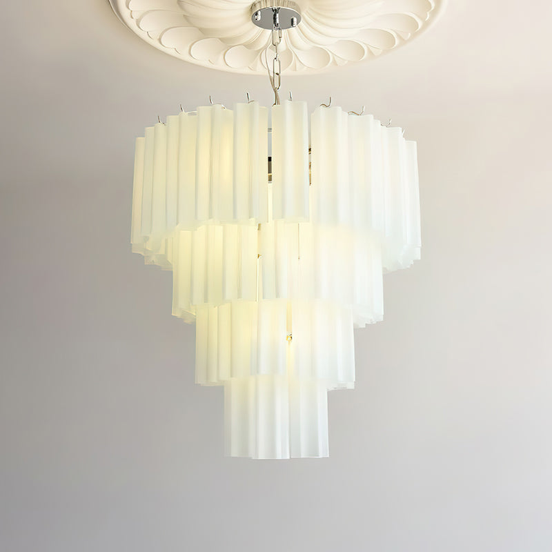 Kieran Glass Tube Chandelier