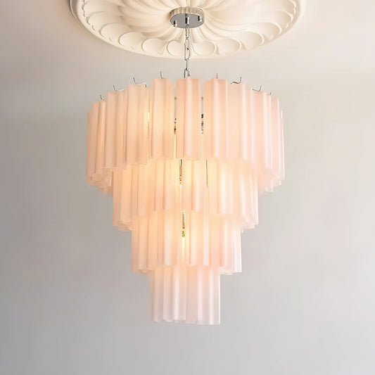 Kieran Glass Tube Chandelier