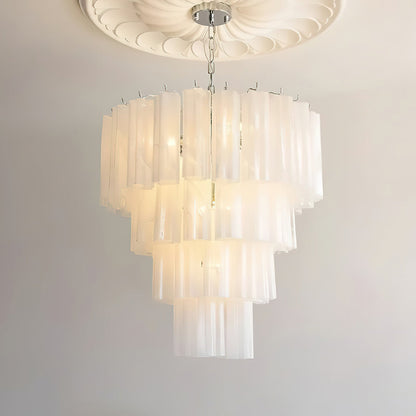 Kieran Glass Tube Chandelier