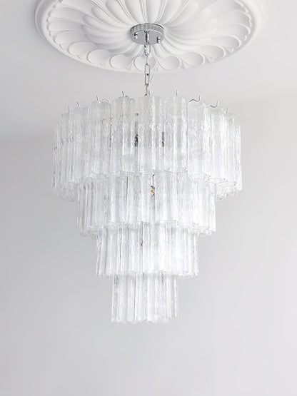 Kieran Glass Tube Chandelier